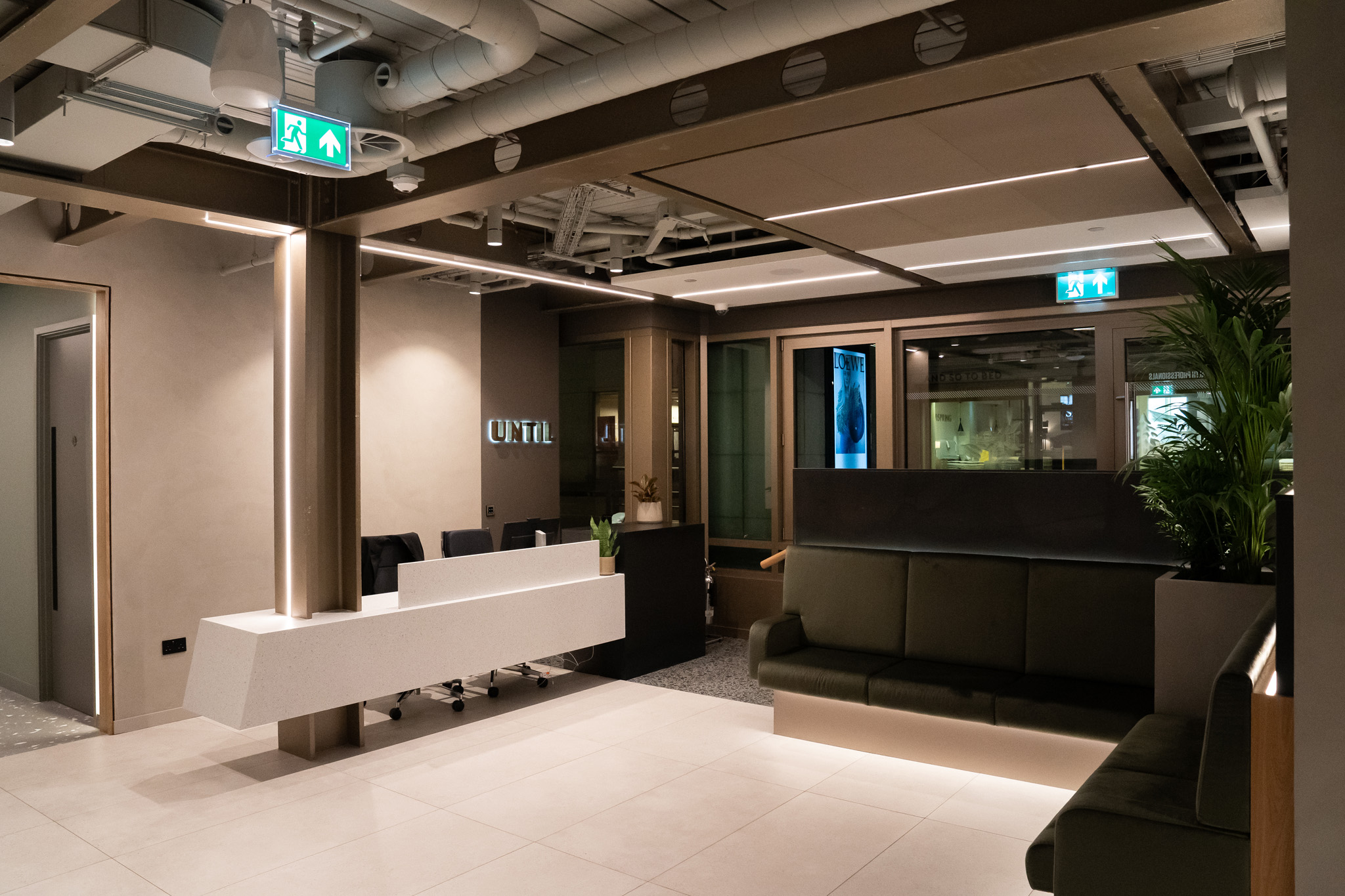 UNTIL Marylebone reception — UKSONO London clinic